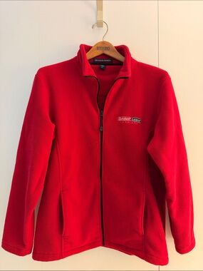 Quicken Loans Red Teddy Fleece Zip-Up Jacket by Devon & Jones